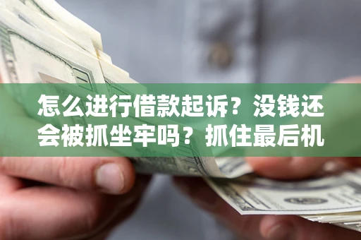 北京怎么进行借款起诉？没钱还会被抓坐牢吗？抓住最后机会！
