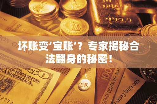 北京坏账变‘宝账’？专家揭秘合法翻身的秘密！