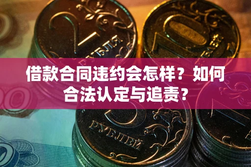 北京借款合同违约会怎样？如何合法认定与追责？