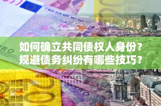 北京如何确立共同债权人身份？规避债务纠纷有哪些技巧？